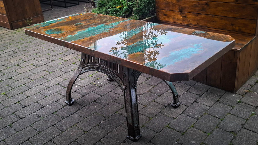 Breathing New Life into Bespoke Copper Tables at The Swigg