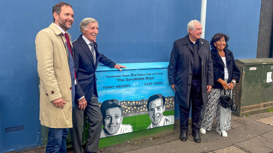Sandfields Boys Immortalised in New Swansea Street Mural