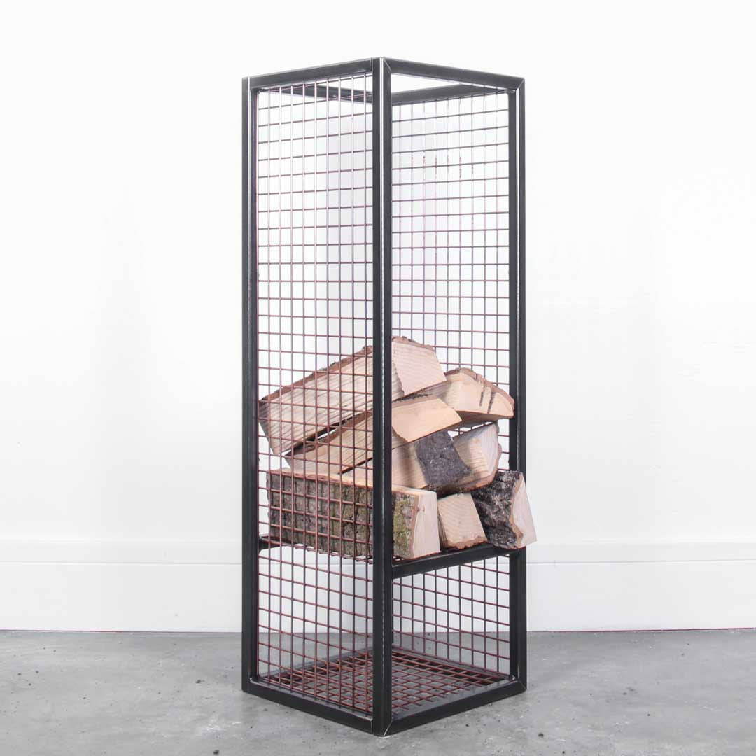 Rustic Industrial Log Towers