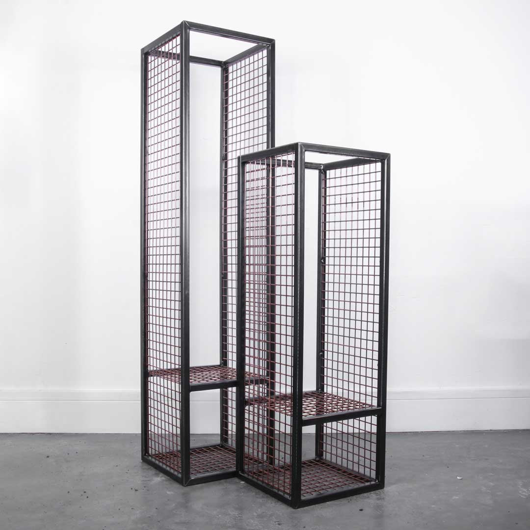 Rustic Industrial Log Towers