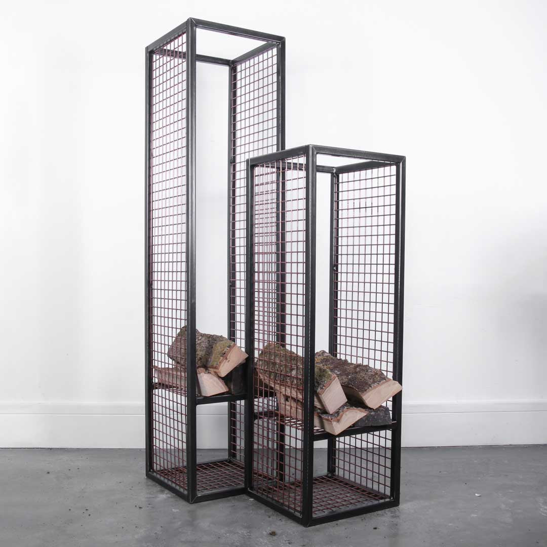 Rustic Industrial Log Towers