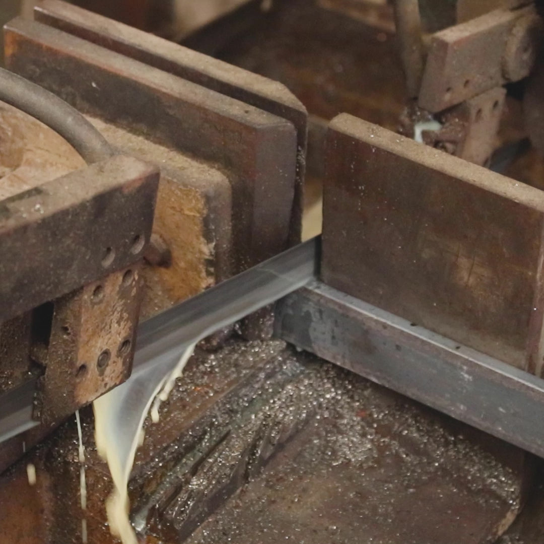 Crafting rustic industrial shelving brackets by hand in our Swansea workshop
